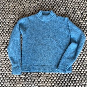 Tibi -Cozette Alpaca Mock Neck Sweater